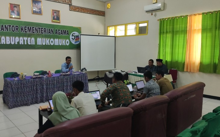 KPPN Mukomuko Berikan Pendampingan Aplikasi SAS