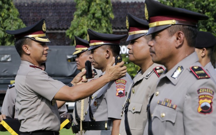 Kapolres Batang Pimpin Sertijab Kabag Ops dan Kapolsek