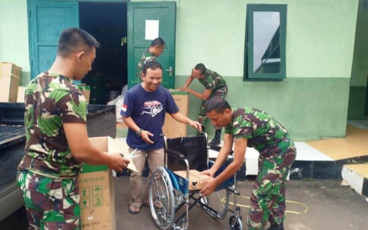 Yayasan Sayap Ibu Jakarta Bantu Penyandang Disabilitas di TMMD Reguler Pekalongan