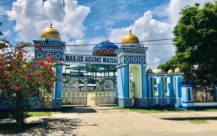 Salah satu masjid di Waisai