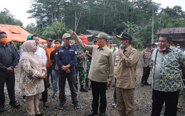 Gubernur Bengkulu Tekankan Pengawasan di Lintas Batas Jalur Darat dan Sosialisasi Physical Distancing