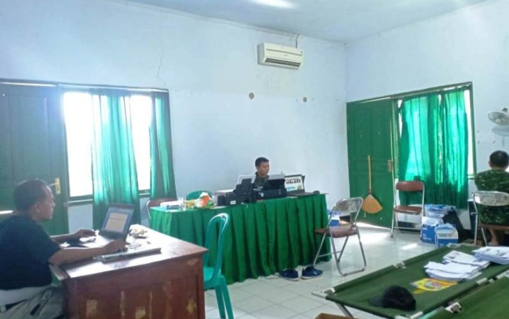 Inilah Kesibukan Tim Jurnalistik Kodim Pekalongan Dalam Publikasi TMMD Reguler