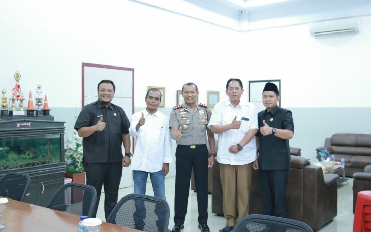 Silaturahmi Komisi I DPRD Kota Bengkulu Dengan Kapolres Kota Bengkulu 