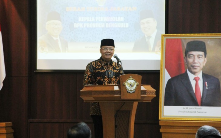 Gubernur Bengkulu Rohidin Mersyah