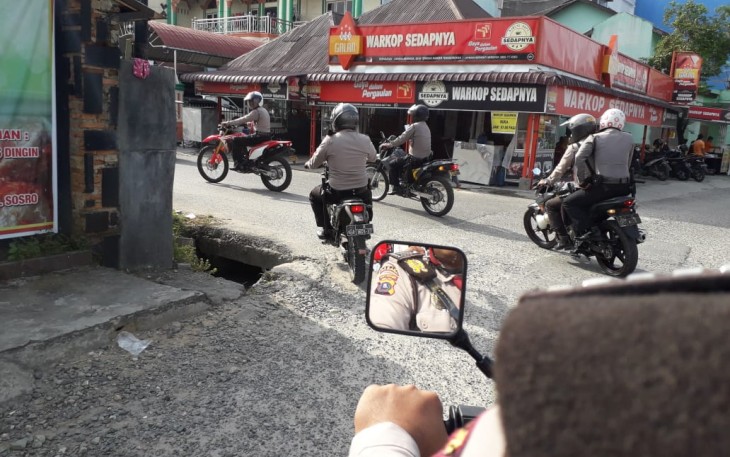 Polres Labuhanbatu Patroli di Lokasi Rawan Kejahatan