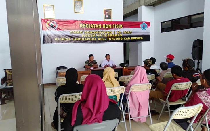 Gandeng KUA, Satgas TMMD Brebes Berikan Penyuluhan