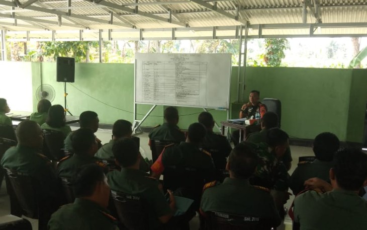 Dandim 0207/Sml Pimpin Rapat Kesiapan Upacara Pembukaan TMMD 107