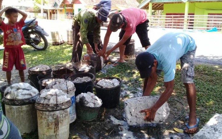 Petani Karet di Bengkulu