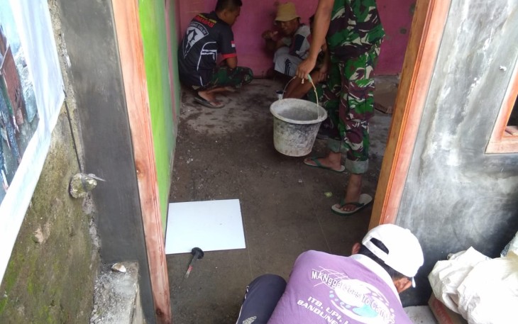 Sasaran Rutilahu Nona Rita Rumahnya Sudah Dipasang Keramik