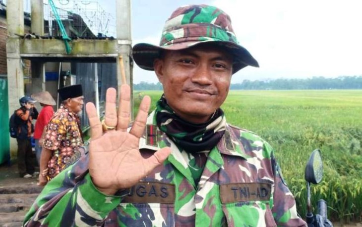 Letnan Tugas : Lima Jari Lagi Tugas di TMMD Reguler Pekalongan Usai