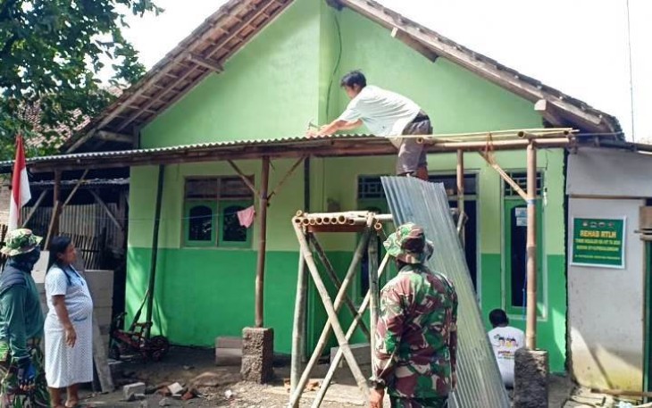 Rehab RTLH TMMD Reguler Pekalongan Milik Rohmat