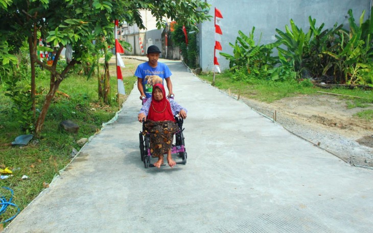 Sasaran TMMD Jalan H. Amin Selesai