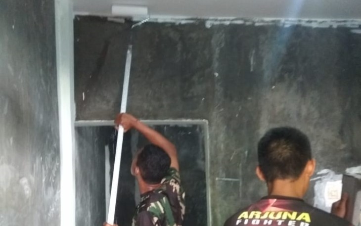 Rumah Thiharoh Sudah 58 Persen