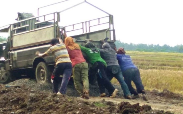 Masih Muncul Kendala di Penghujung TMMD Reguler Pekalongan