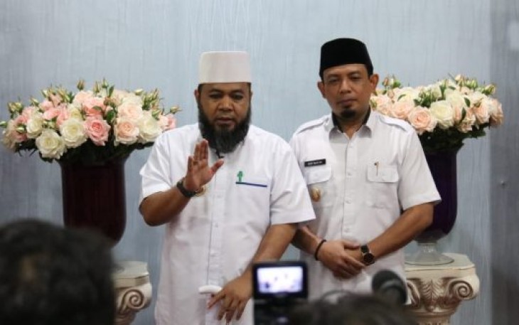 Wali Kota Bengkulu Helmi Hasan dan Wakil Wali Kota Bengkulu Dedy Wahyudi 
