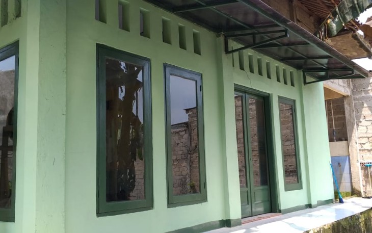 Musala Al Mahri Selesai Dicat