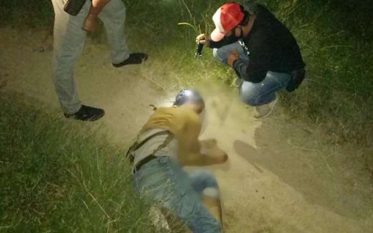 Korban saat ditemukan dalam kondisi telungkup bersimbah darah