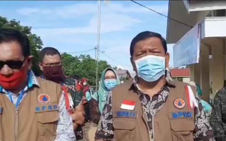  Bupati Bengkulu Utara Ir H Mian Meninjau Langsung Kesiapan Wisma Atlet Menjadi Wisma Karantina Kesehatan