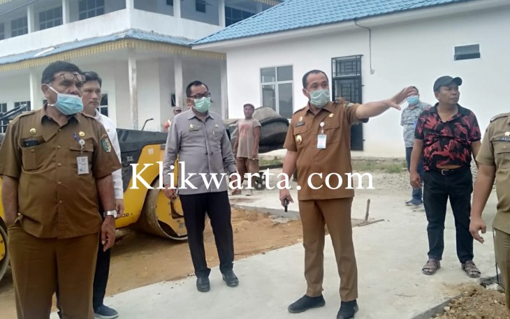 Bupati Batu Bara Tinjau SMKN 1 Lima Puluh