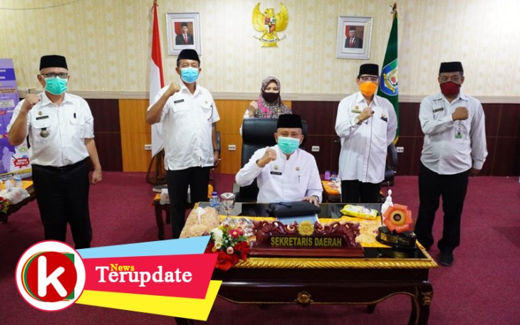Foto bersama usai Diskusi Virtual 