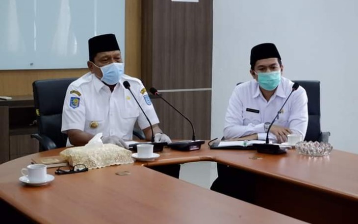 Bupati Bengkulu Utara Mian dan Wakil Bupati Bengkulu Utara Arie Septia Adinata