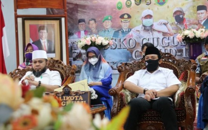 Wali Kota Bengkulu Helmi Hasan Ikuti Rapat Virtual Bersama KPK RI 