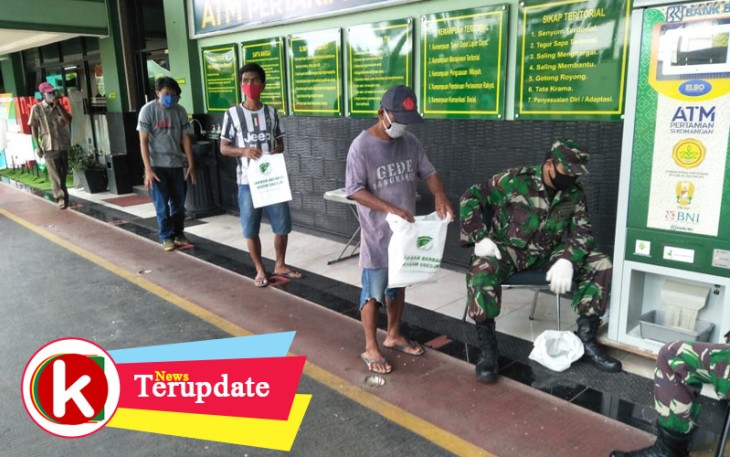 Kodim 0503/JB Buka ATM Beras Bagi Masyarakat