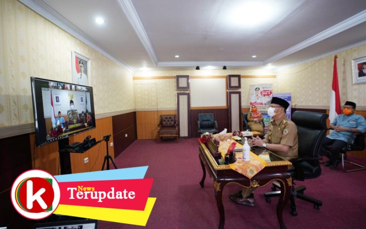 Gubernur Rohidin Jalankan Silaturahmi Lebaran Secara Virtual