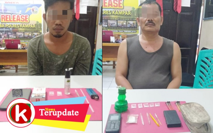 2 Pengedar Shabu saat diamankan