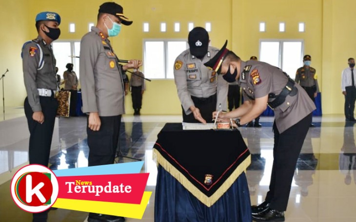 Kapolres Kampar Pimpin Sertijab Kabag Ops