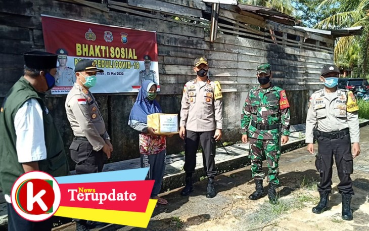 Gerakan Bhakti Sosial Polri Peduli Covid-19 di Bintan