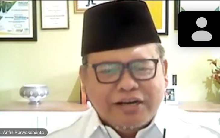 Direktur Utama Badan Amil Zakat Nasional (Baznas) M. Arifin Purwakananta