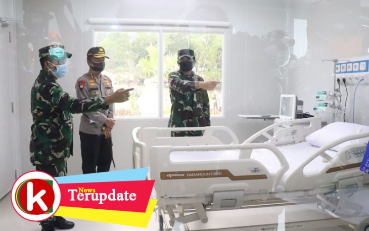Panglima TNI dan Kapolri saat Kembali Tinjau RSKI Pulau Galang Batam