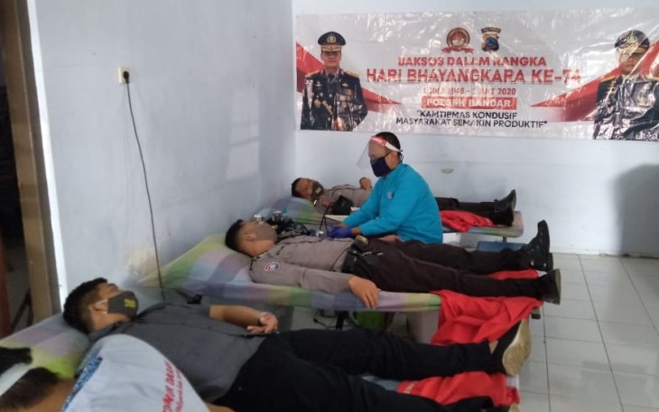  Polres Batang Gelar Donor Darah