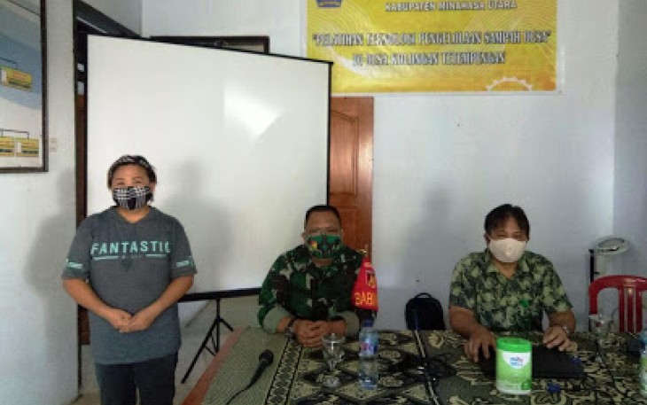 Warga Desa Koltem Antusias Ikuti Pelatihan Pengolahan Sampah