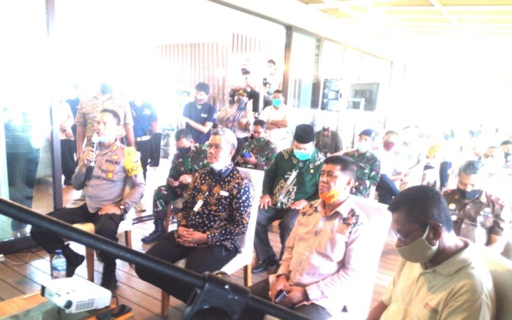 Bupati Bintan dan GGM PT BRC Dialog Virtual Bersama Menparekraf