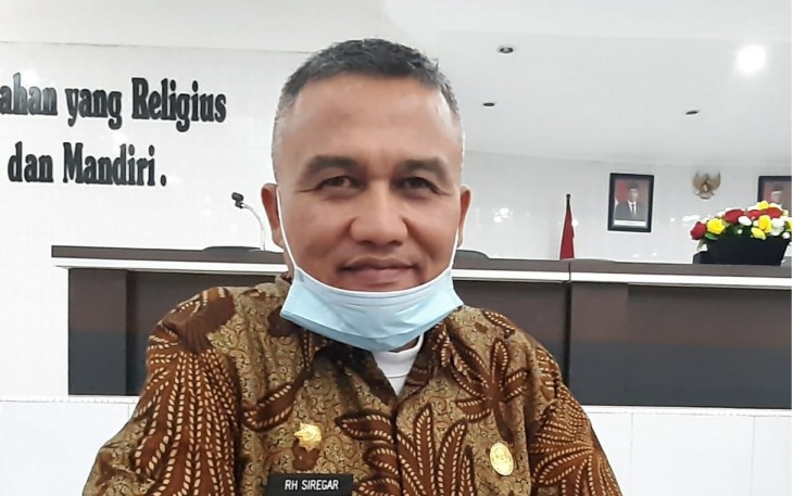 Juru Bicara Gugus Tugas Percepatan Penanganan Covid 19 Kabupaten Asahan H. Rahmat Hidayat Siregar S.Sos MSi 