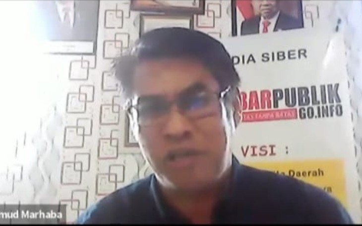 Plt Ketua Jaringan Media Siber Indonesia (JMSI) Mahmud Marhabah 