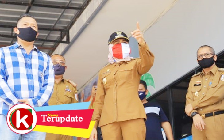 Bupati Winarti Pastikan Pusat Keramaian Terapkan Protokol Kesehatan
