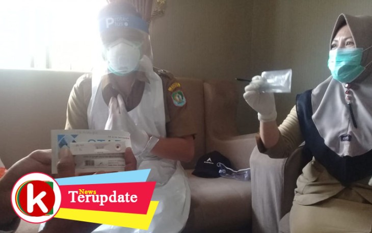 KPUD Kaur Jalani Rapid Test Covid-19