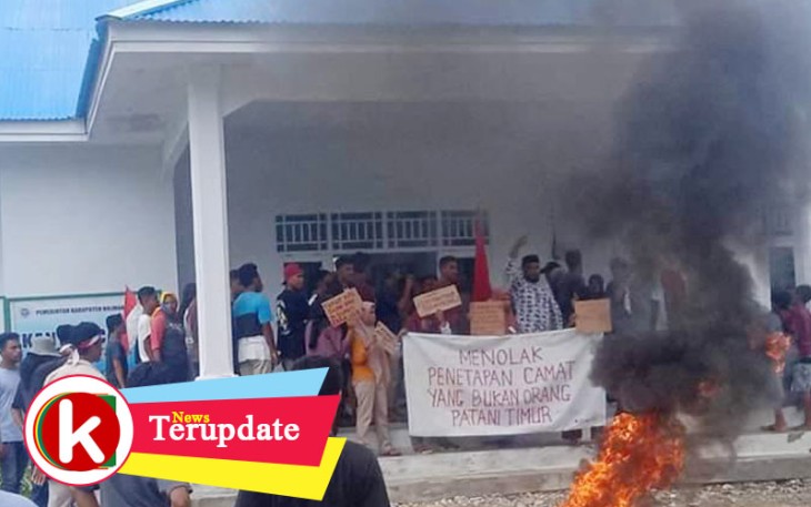 Sama Pattimura Maluku Utara Gelar Aksi Penolakan Camat Baru