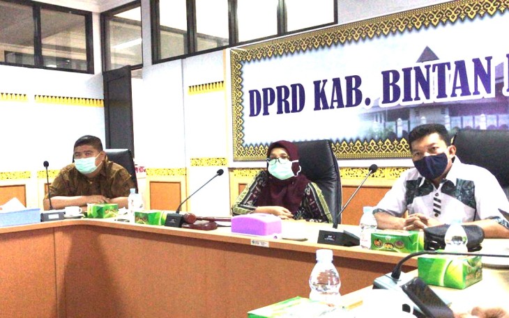 Komisi II DPRD Bintan Gelar RDP Bersama Dispar Terkait Kesiapan New Normal di Lagoi