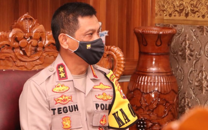 Kapolda Bengkulu Brigjen Pol Drs. Teguh Sarwono M.Si