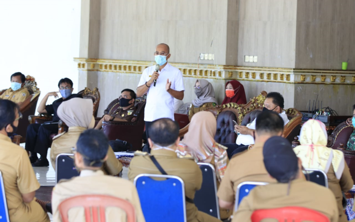Bupati Bengkulu Selatan Gusnan Mulyadi Pimpan Rapat Koordinasi 