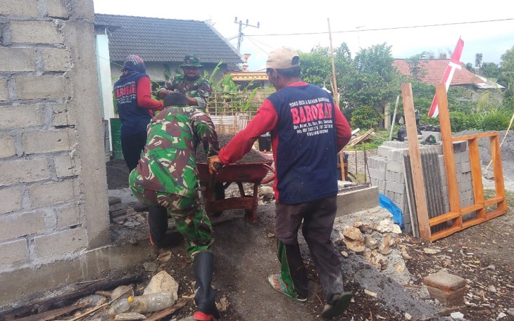 Suka Duka Pelaksanaan TMMD Sudah Jadi Resiko Satgas