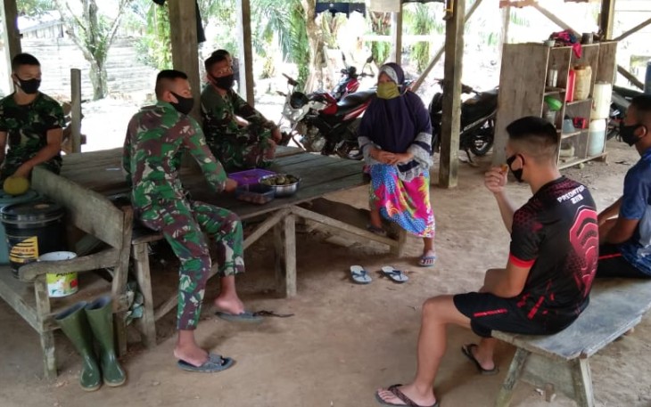 Ibu Maryati Senang TMMD Masuk Desa, Anak-anak Dirumah Banyak Dapat Pengalaman baru