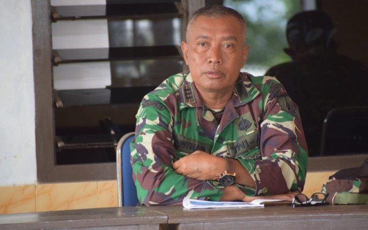 Danramil 0807/18 Apresiasi Kinerja Satgas TMMD