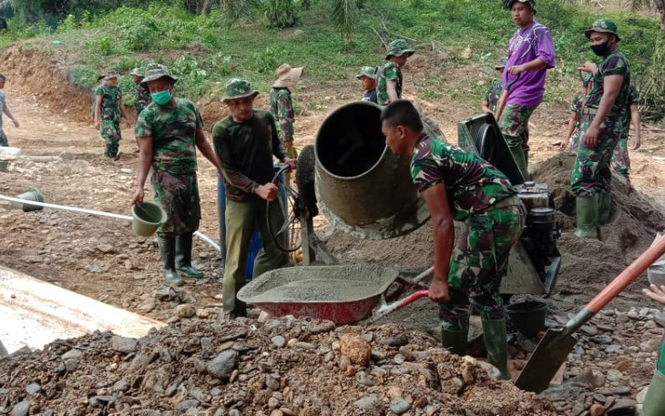 Dansatgas : TMMD Pengabdian Tanpa Batas Wujudkan Pembangunan
