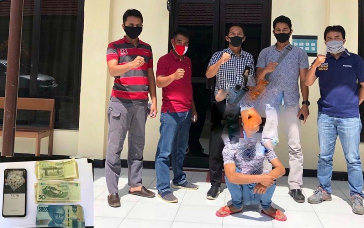 Pencuri HP dan Uang Berhasil Diamankan Polres Mukomuko Polda Bengkulu