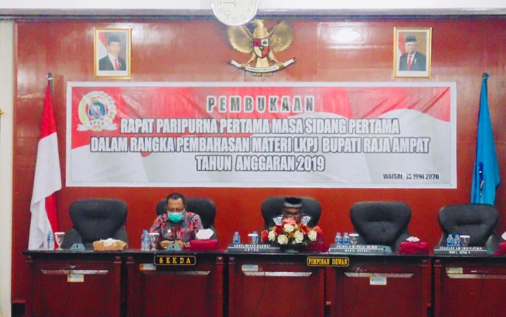 Paripurna DPRD Raja Ampat